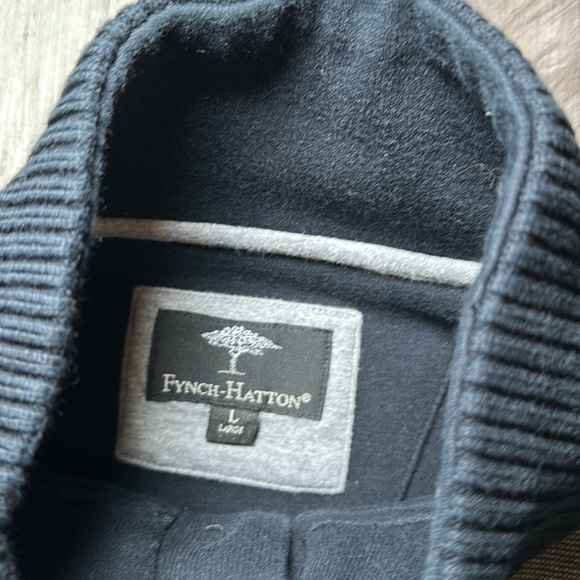 Fynch-Hatton Henley Pullover Sweater - Large - Picture 6 of 6